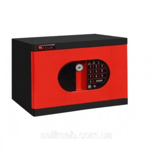 Меблевий сейф Сейф меблевий Griffon MS.17/23.K.Е RED, сейф для дому, сейф для грошей, сейф для офісу, сейф для документів