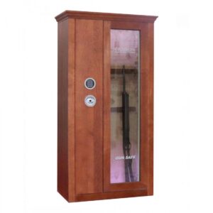 Збройовий сейф Сейф для зброї Griffon GG.700.E WOOD ASH на 7 рушниць, сейф для рушниці, мисливський сейф