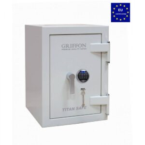 Вогнезломостійкий сейф Сейф вогневзломостійкий Griffon CLE II.68.E CREAM, 2 клас, сейф від злому та вогню