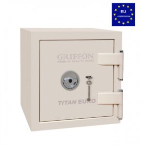 Вогнезломостійкий сейф Сейф вогневзломостійкий Griffon CLE.II.50.K CREAM, 2 клас, сейф від злому та вогню