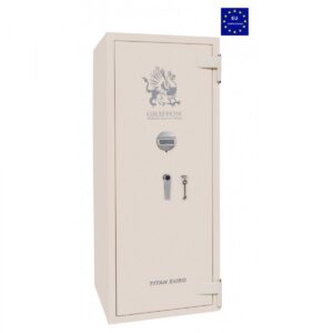 Вогнезломостійкий сейф Сейф вогневзломостійкий Griffon CLE II.150.K.E CREAM, 2 клас, сейф від злому та вогню