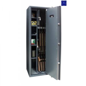 Збройовий сейф Сейф для зброї Griffon GH.420.E на 4 рушниці, сейф для рушниці, мисливський сейф