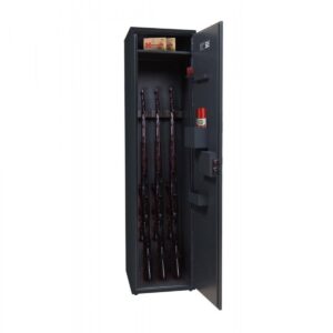 Збройовий сейф Сейф для зброї Griffon GLS.340/35.K на 5 рушниць, сейф для рушниці, мисливський сейф